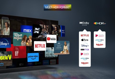 Telewizor TCL 43C655 QLED 43'' 4K Ultra HD Google TV Dolby Atmos DVB-T2 Czarny Telewizor TCL 43C655 QLED 43'' 4K Ultra HD Google TV Dolby Atmos DVB-T2 Czarny