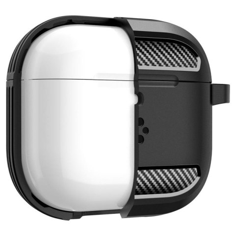 Spigen Rugged Armor - Etui do Apple AirPods 4 (Matte Black) Spigen Rugged Armor - Etui do Apple AirPods 4 (Matte Black)