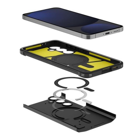 Spigen Tough Armor MagSafe - Etui do Samsung Galaxy S24 FE (Czarny) Spigen Tough Armor MagSafe - Etui do Samsung Galaxy S24 FE (Czarny)