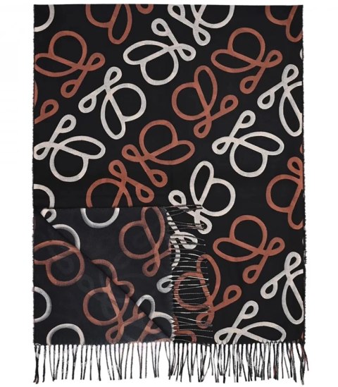 Ciepły stylowy szal szalik abstrakcyjny wzór miękki gładki 180x70 cm (Brązowy || Wielokolorowy || Czarny) Ciepły stylowy szal szalik abstrakcyjny wzór miękki gładki 180x70 cm (Brązowy || Wielokolorowy || Czarny)