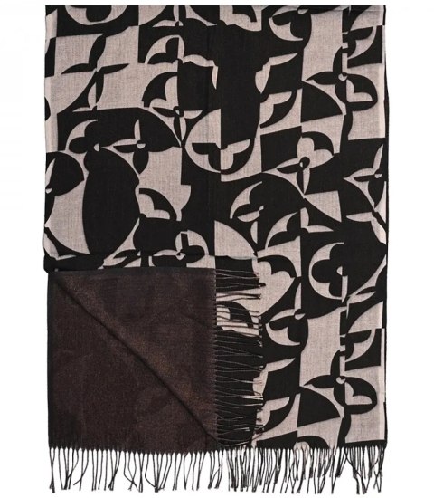 Ciepły stylowy szal szalik abstrakcyjny wzór miękki gładki 180x70 cm (Wielokolorowy || Czarny) Ciepły stylowy szal szalik abstrakcyjny wzór miękki gładki 180x70 cm (Wielokolorowy || Czarny)