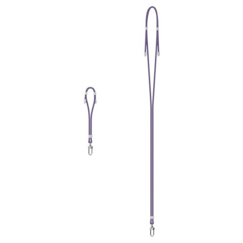 Spigen Universal Strap Set Crossbody & Wrist - Pasek do telefonu na ramię + na nadgarstek (Deep Purple) Spigen Universal Strap Set Crossbody & Wrist - Pasek do telefonu na ramię + na nadgarstek (Deep Purple)
