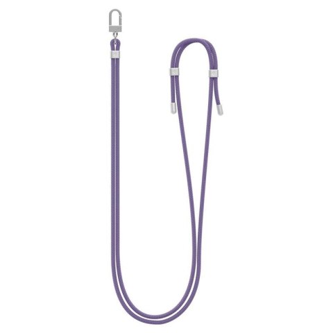 Spigen Universal Strap Set Crossbody & Wrist - Pasek do telefonu na ramię + na nadgarstek (Deep Purple) Spigen Universal Strap Set Crossbody & Wrist - Pasek do telefonu na ramię + na nadgarstek (Deep Purple)