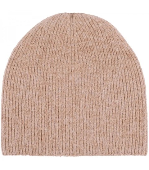 Ciepła czapka damska BEANIE zimowa jesienna jednokolorowa (Beżowy) Ciepła czapka damska BEANIE zimowa jesienna jednokolorowa (Beżowy)
