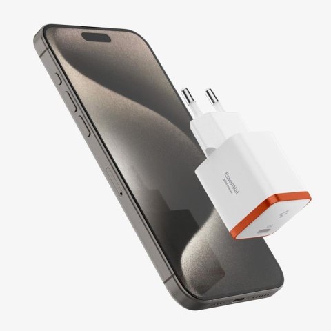 Spigen ArcStation Essential EE301EU - Ładowarka sieciowa USB-C PD + QC3.0 30W (Biały) Spigen ArcStation Essential EE301EU - Ładowarka sieciowa USB-C PD + QC3.0 30W (Biały)