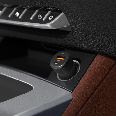Spigen ArcStation Essential EV482 - Ładowarka samochodowa USB-C & USB-A PD + QC3.0 48W (Czarny) Spigen ArcStation Essential EV482 - Ładowarka samochodowa USB-C & USB-A PD + QC3.0 48W (Czarny)