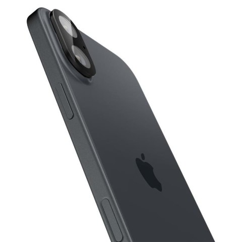 Spigen Optik GLAS.TR Camera Protector 2-Pack - Szkło ochronne na obiektyw do iPhone 16 / 16 Plus (2 szt) (Czarny) Spigen Optik GLAS.TR Camera Protector 2-Pack - Szkło ochronne na obiektyw do iPhone 16 / 16 Plus (2 szt) (Czarny)
