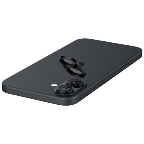 Spigen Optik GLAS.TR Camera Protector 2-Pack - Szkło ochronne na obiektyw do iPhone 16 / 16 Plus (2 szt) (Czarny) Spigen Optik GLAS.TR Camera Protector 2-Pack - Szkło ochronne na obiektyw do iPhone 16 / 16 Plus (2 szt) (Czarny)