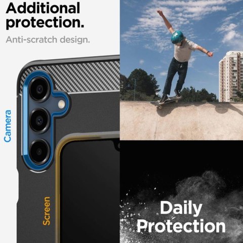 Spigen Rugged Armor - Etui do Samsung Galaxy A16 4G/5G (Matte Black) Spigen Rugged Armor - Etui do Samsung Galaxy A16 4G/5G (Matte Black)