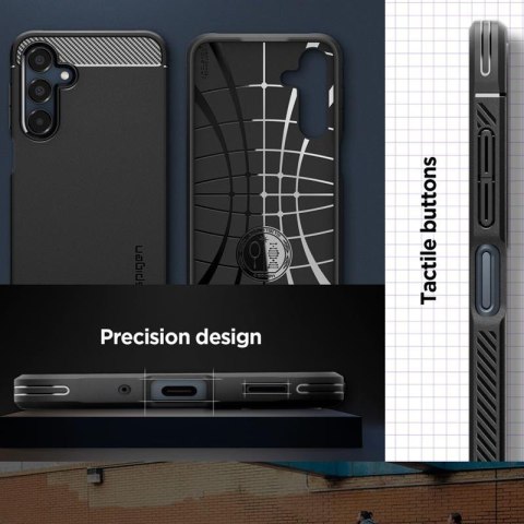 Spigen Rugged Armor - Etui do Samsung Galaxy A16 4G/5G (Matte Black) Spigen Rugged Armor - Etui do Samsung Galaxy A16 4G/5G (Matte Black)