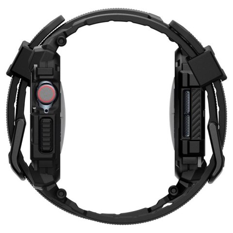 Spigen Rugged Armor Pro - Pasek z obudową do Apple Watch 10 42 mm (Matte Black) Spigen Rugged Armor Pro - Pasek z obudową do Apple Watch 10 42 mm (Matte Black)