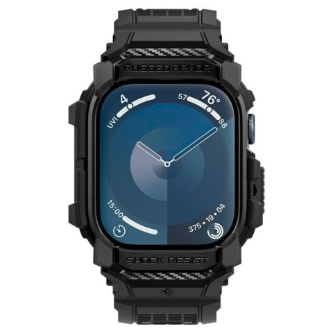 Spigen Rugged Armor Pro - Pasek z obudową do Apple Watch 10 42 mm (Matte Black) Spigen Rugged Armor Pro - Pasek z obudową do Apple Watch 10 42 mm (Matte Black)