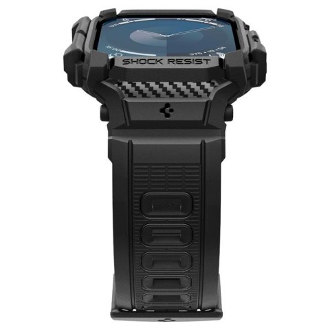 Spigen Rugged Armor Pro - Pasek z obudową do Apple Watch 10 42 mm (Matte Black) Spigen Rugged Armor Pro - Pasek z obudową do Apple Watch 10 42 mm (Matte Black)