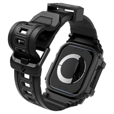 Spigen Rugged Armor Pro - Pasek z obudową do Apple Watch 10 42 mm (Matte Black) Spigen Rugged Armor Pro - Pasek z obudową do Apple Watch 10 42 mm (Matte Black)