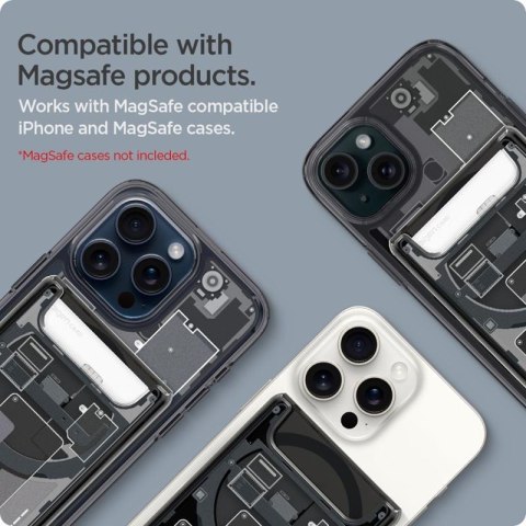 Spigen Ultra Hybrid Mag MagSafe Wallet - Portfel magnetyczny (Zero One) Spigen Ultra Hybrid Mag MagSafe Wallet - Portfel magnetyczny (Zero One)
