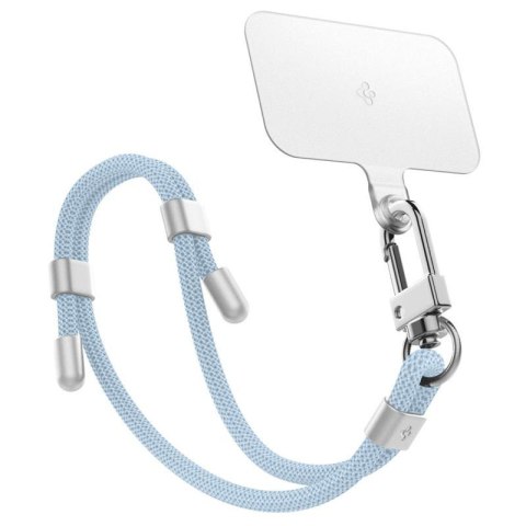 Spigen Universal Strap Set Crossbody & Wrist - Pasek do telefonu na ramię + na nadgarstek (Mute Blue) Spigen Universal Strap Set Crossbody & Wrist - Pasek do telefonu na ramię + na nadgarstek (Mute Blue)