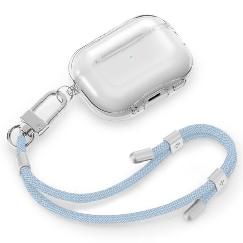 Spigen Universal Strap Set Crossbody & Wrist - Pasek do telefonu na ramię + na nadgarstek (Mute Blue) Spigen Universal Strap Set Crossbody & Wrist - Pasek do telefonu na ramię + na nadgarstek (Mute Blue)