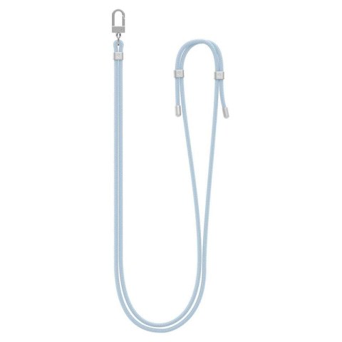 Spigen Universal Strap Set Crossbody & Wrist - Pasek do telefonu na ramię + na nadgarstek (Mute Blue) Spigen Universal Strap Set Crossbody & Wrist - Pasek do telefonu na ramię + na nadgarstek (Mute Blue)