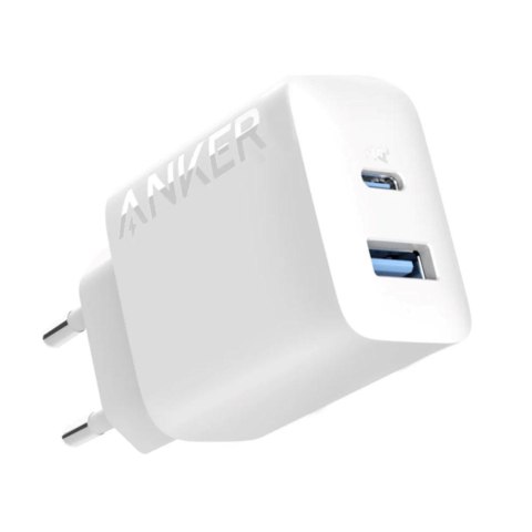 Ładowarka Anker 312 20W 1x USB-A 1x USB-C Biała Ładowarka Anker 312 20W 1x USB-A 1x USB-C Biała