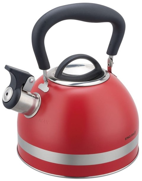CZAJNIK STALOWY 1.8L INDUKCJA KINGHOFF KH-1853 CZERWONY CZAJNIK STALOWY 1.8L INDUKCJA KINGHOFF KH-1853 CZERWONY