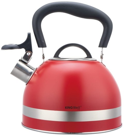 CZAJNIK STALOWY 1.8L INDUKCJA KINGHOFF KH-1853 CZERWONY CZAJNIK STALOWY 1.8L INDUKCJA KINGHOFF KH-1853 CZERWONY