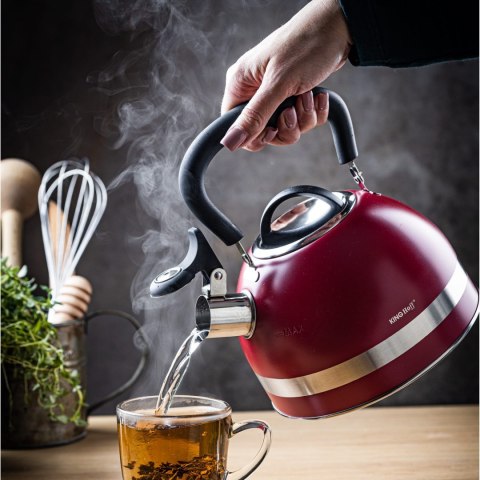 CZAJNIK STALOWY 1.8L INDUKCJA KINGHOFF KH-1853 CZERWONY CZAJNIK STALOWY 1.8L INDUKCJA KINGHOFF KH-1853 CZERWONY