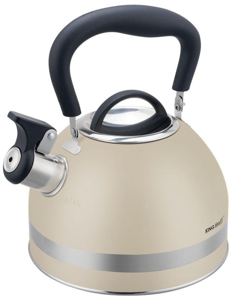 CZAJNIK STALOWY 1.8L INDUKCJA KINGHOFF KH-1854 BEŻOWY CZAJNIK STALOWY 1.8L INDUKCJA KINGHOFF KH-1854 BEŻOWY