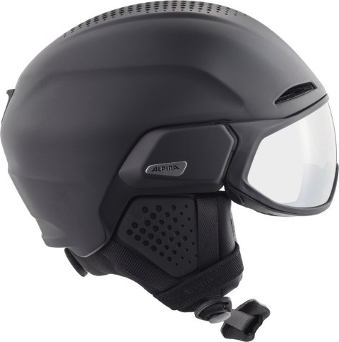 Kask narciarski ALPINA ALTO V BLACK MATT 59-63 Kask narciarski ALPINA ALTO V BLACK MATT 59-63