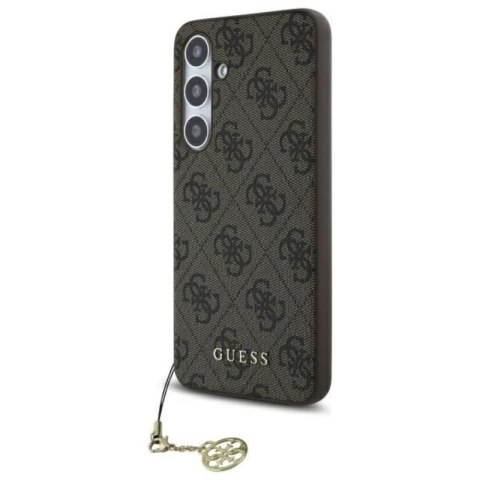 Guess 4G Charms Collection - Etui Samsung Galaxy S24 FE (brazowy) Guess 4G Charms Collection - Etui Samsung Galaxy S24 FE (brazowy)