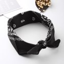 Bandana wielofunkcyjna bandama chusta apaszka czarna
