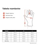 Męskie rękawiczki czarne M