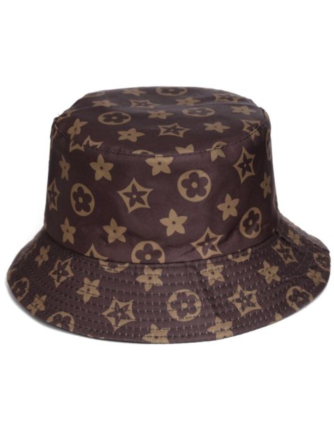 Kapelusz czapka rybacki bucket hat brązowy