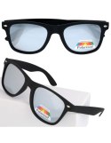 Lustrzane okulary polaryzacyjne wayfarer