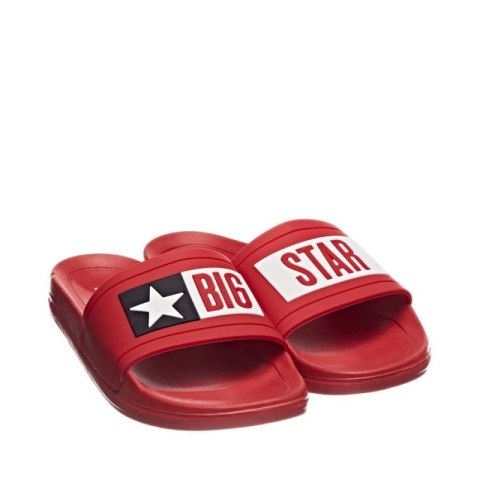 Klapki plażowe gumowe Big Star W DD274A267 czerwone Klapki plażowe gumowe Big Star W DD274A267 czerwone