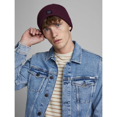 Czapka Jack & Jones Jacdna Beanie Noos M 12092815 bordowa Czapka Jack & Jones Jacdna Beanie Noos M 12092815 bordowa