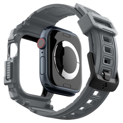 Spigen Rugged Armor Pro - Pasek z obudową do Apple Watch 10 46 mm (Dark Grey) Spigen Rugged Armor Pro - Pasek z obudową do Apple Watch 10 46 mm (Dark Grey)