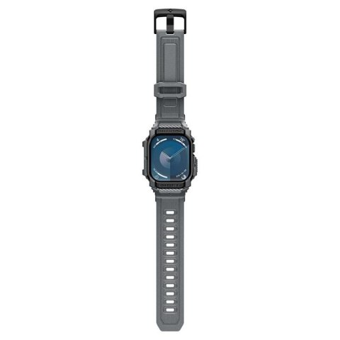 Spigen Rugged Armor Pro - Pasek z obudową do Apple Watch 10 46 mm (Dark Grey) Spigen Rugged Armor Pro - Pasek z obudową do Apple Watch 10 46 mm (Dark Grey)