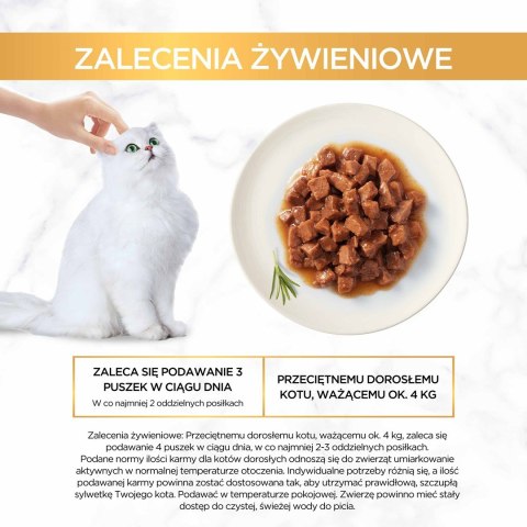 GOURMET GOLD Wołowina z kurczakiem mix kawałków na parze i w sosie - mokra karma dla kota - 85 g GOURMET GOLD Wołowina z kurczakiem mix kawałków na parze i w sosie - mokra karma dla kota - 85 g
