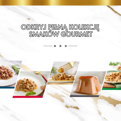 GOURMET GOLD Wołowina z kurczakiem mix kawałków na parze i w sosie - mokra karma dla kota - 85 g GOURMET GOLD Wołowina z kurczakiem mix kawałków na parze i w sosie - mokra karma dla kota - 85 g