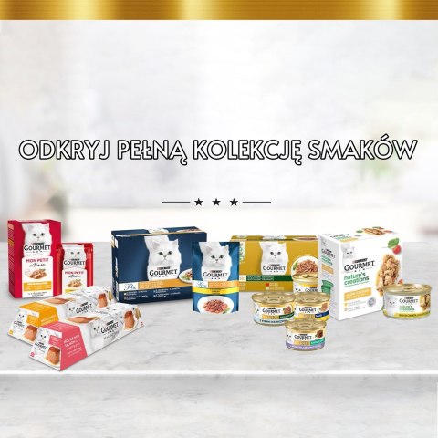 GOURMET PERLE Duet Mięsny - mokra karma dla dorosłego kota - 4x85g GOURMET PERLE Duet Mięsny - mokra karma dla dorosłego kota - 4x85g