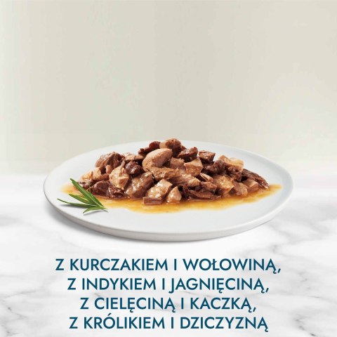 GOURMET PERLE Duet Mięsny - mokra karma dla dorosłego kota - 4x85g GOURMET PERLE Duet Mięsny - mokra karma dla dorosłego kota - 4x85g
