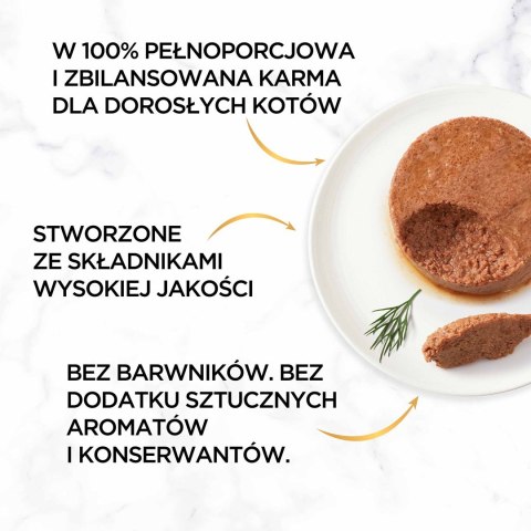 PURINA Gourmet Gold Mus z tuńczykiem - mokra karma dla kota - 85 g PURINA Gourmet Gold Mus z tuńczykiem - mokra karma dla kota - 85 g