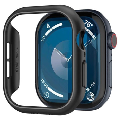 Spigen Thin Fit - Obudowa do Apple Watch 10 46 mm (czarny) Spigen Thin Fit - Obudowa do Apple Watch 10 46 mm (czarny)