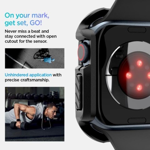 Spigen Tough Armor - Obudowa do Apple Watch 10 46 mm (Czarny) Spigen Tough Armor - Obudowa do Apple Watch 10 46 mm (Czarny)
