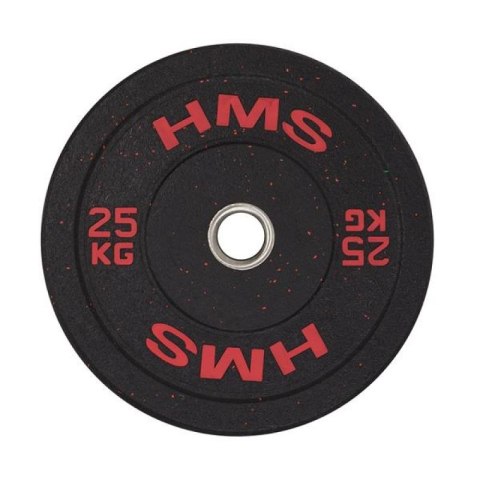 Talerz olimpijski HMS RED BUMPER 25 kg HTBR25 Talerz olimpijski HMS RED BUMPER 25 kg HTBR25