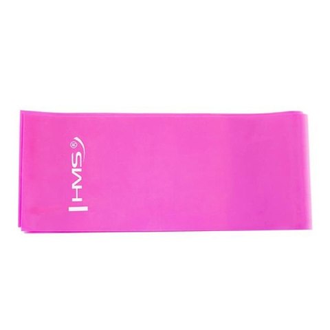 Taśma pilates HMS TP01 PINK 0.7 x 120 x 1200 MM 17-34-022 Taśma pilates HMS TP01 PINK 0.7 x 120 x 1200 MM 17-34-022