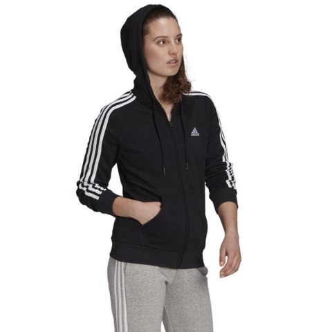 Bluza adidas 3 Stripes FL Full-Zip Hoodie W GM5567 Bluza adidas 3 Stripes FL Full-Zip Hoodie W GM5567