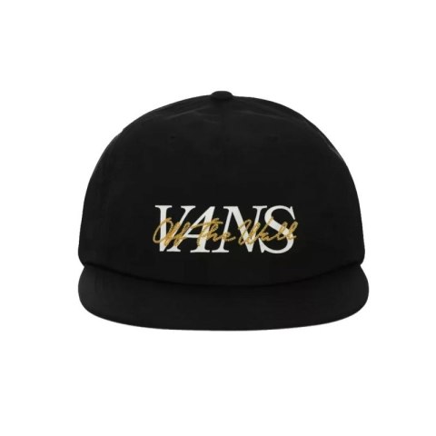 Czapka z daszkiem Vans On The Vans Shallow Cap VN0A4TQ2BLK Czapka z daszkiem Vans On The Vans Shallow Cap VN0A4TQ2BLK