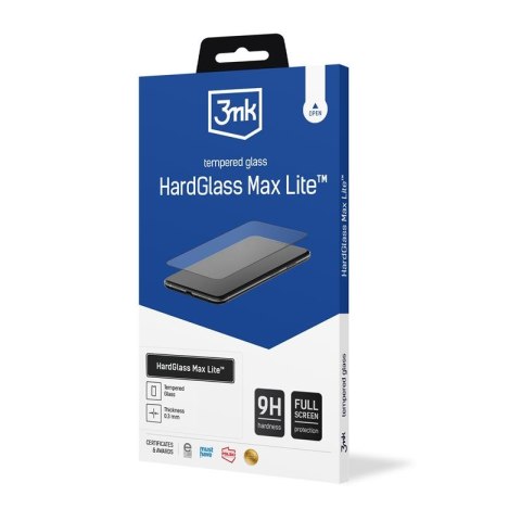 3mk HardGlass Max Lite - Szkło hartowane do Motorola Moto G55 5G (Czarny) 3mk HardGlass Max Lite - Szkło hartowane do Motorola Moto G55 5G (Czarny)