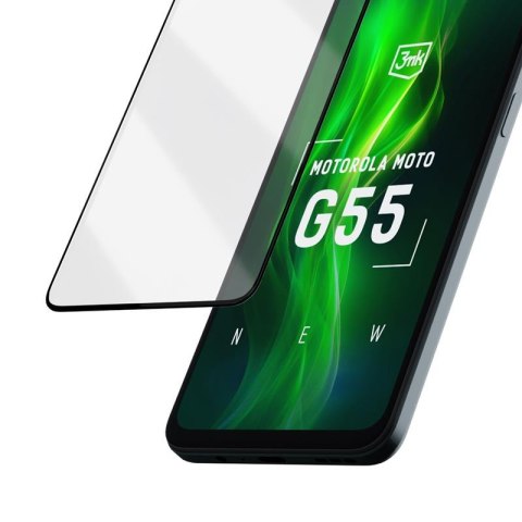 3mk HardGlass Max Lite - Szkło hartowane do Motorola Moto G55 5G (Czarny) 3mk HardGlass Max Lite - Szkło hartowane do Motorola Moto G55 5G (Czarny)